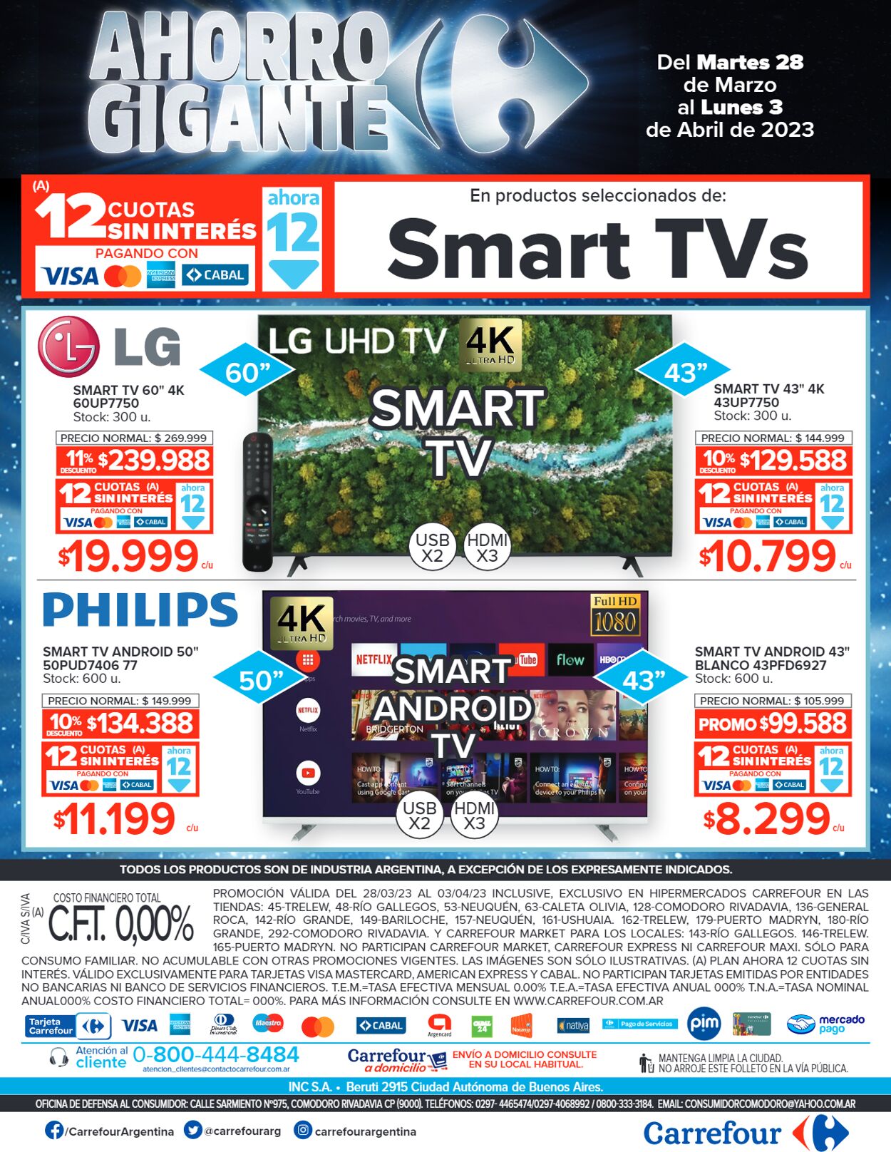 Folleto Carrefour 28.03.2023 - 03.04.2023