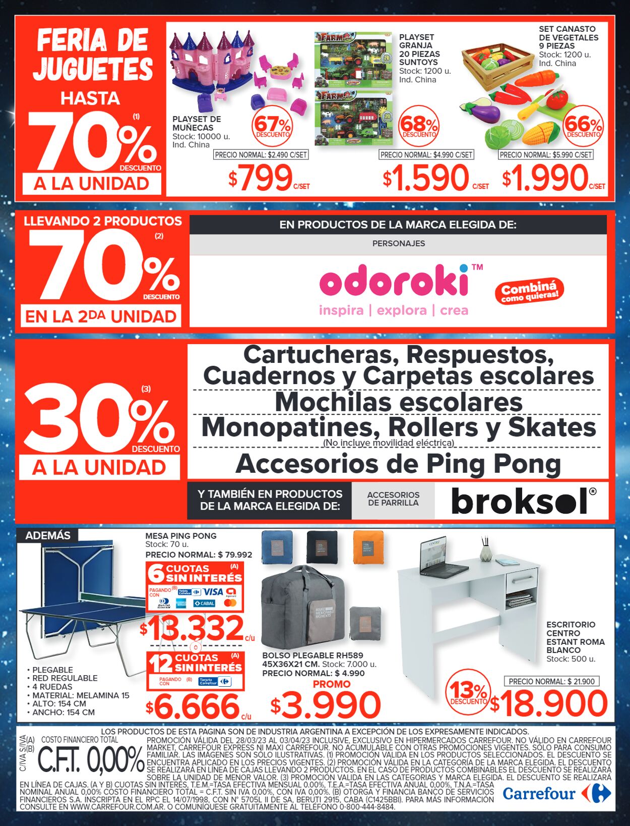 Folleto Carrefour 28.03.2023 - 03.04.2023