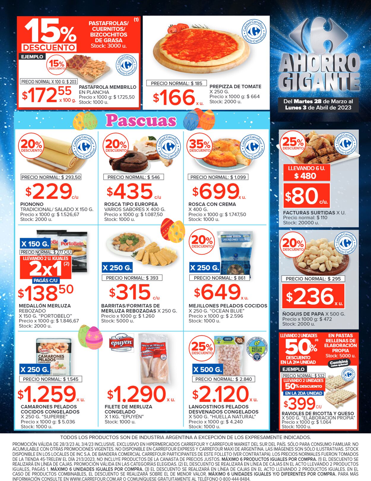 Folleto Carrefour 28.03.2023 - 03.04.2023