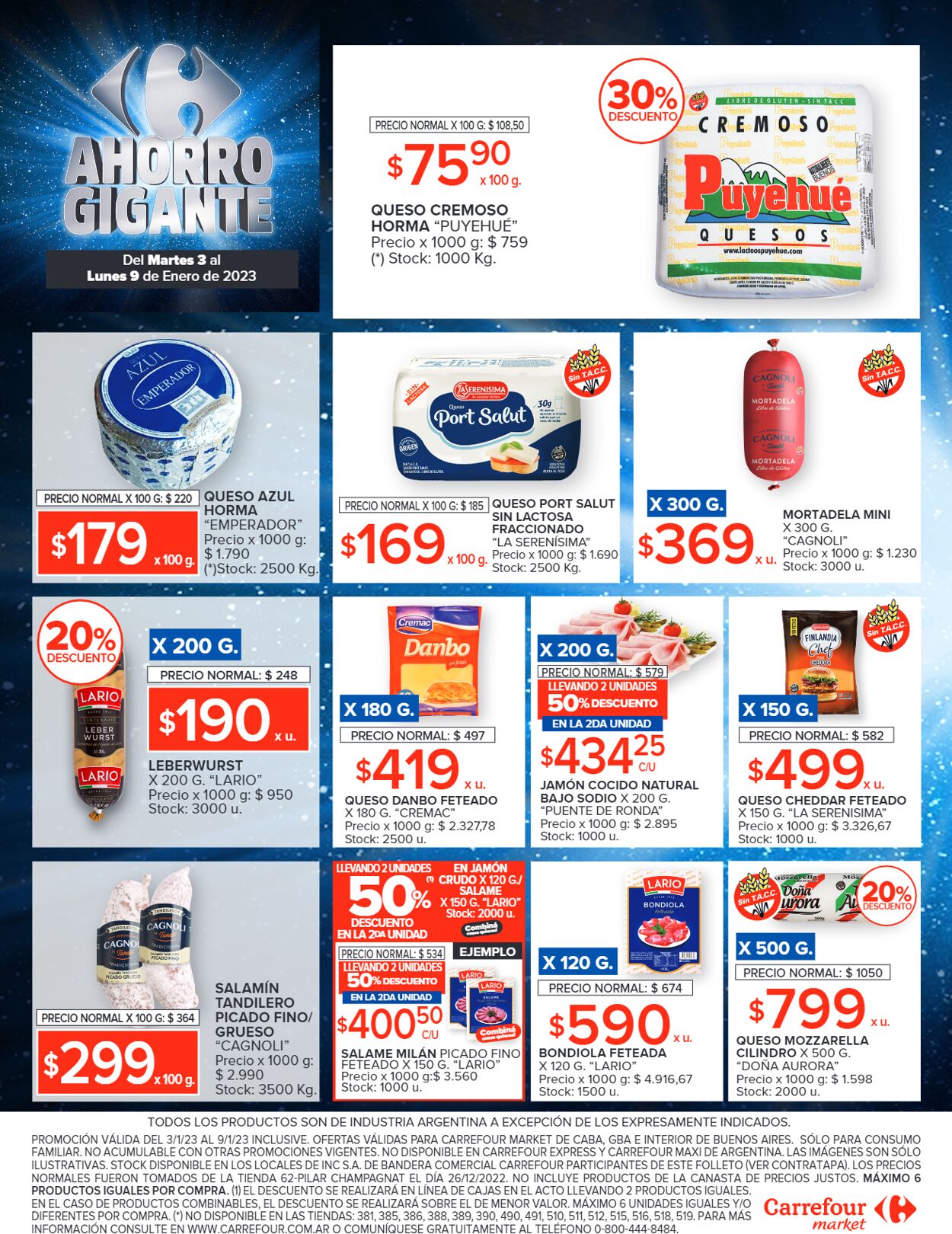 Folleto Carrefour 03.01.2023 - 09.01.2023