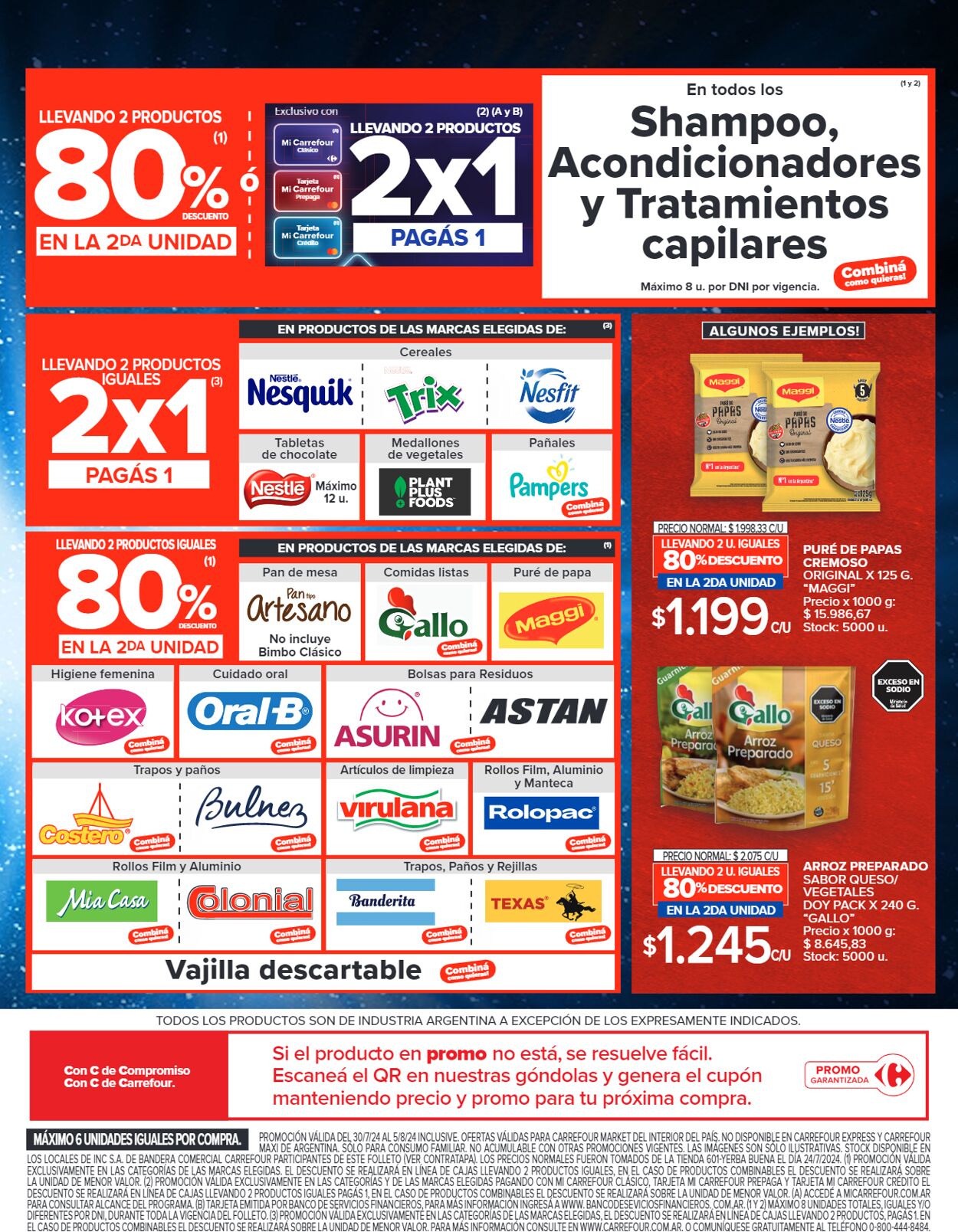 Folleto Carrefour 30.07.2024 - 05.08.2024