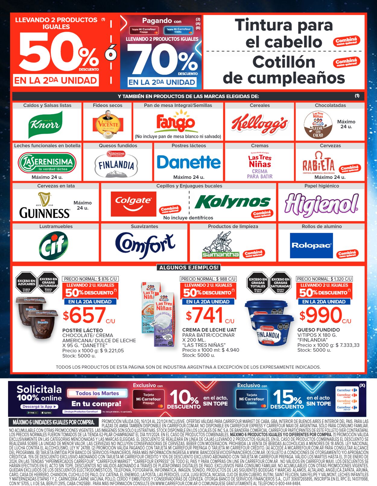 Folleto Carrefour 16.01.2024 - 22.01.2024