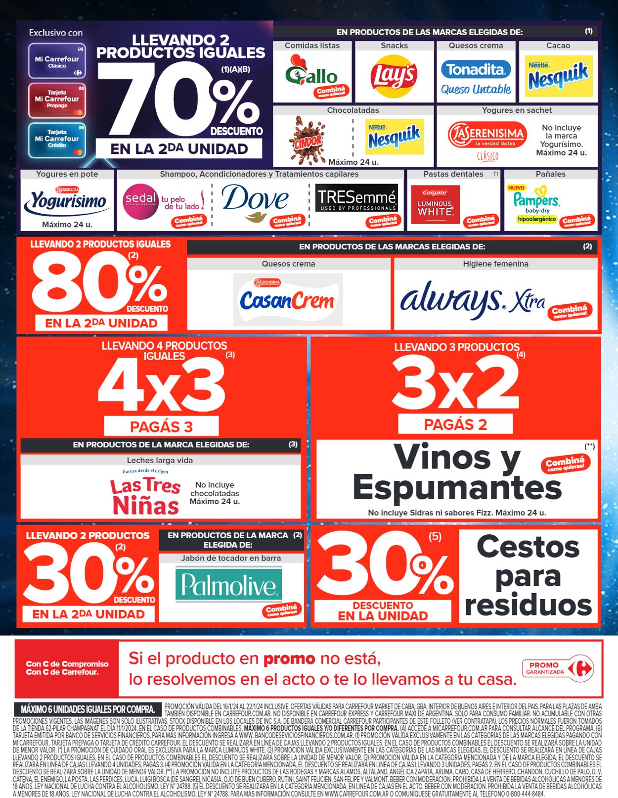 Folleto Carrefour 16.01.2024 - 22.01.2024