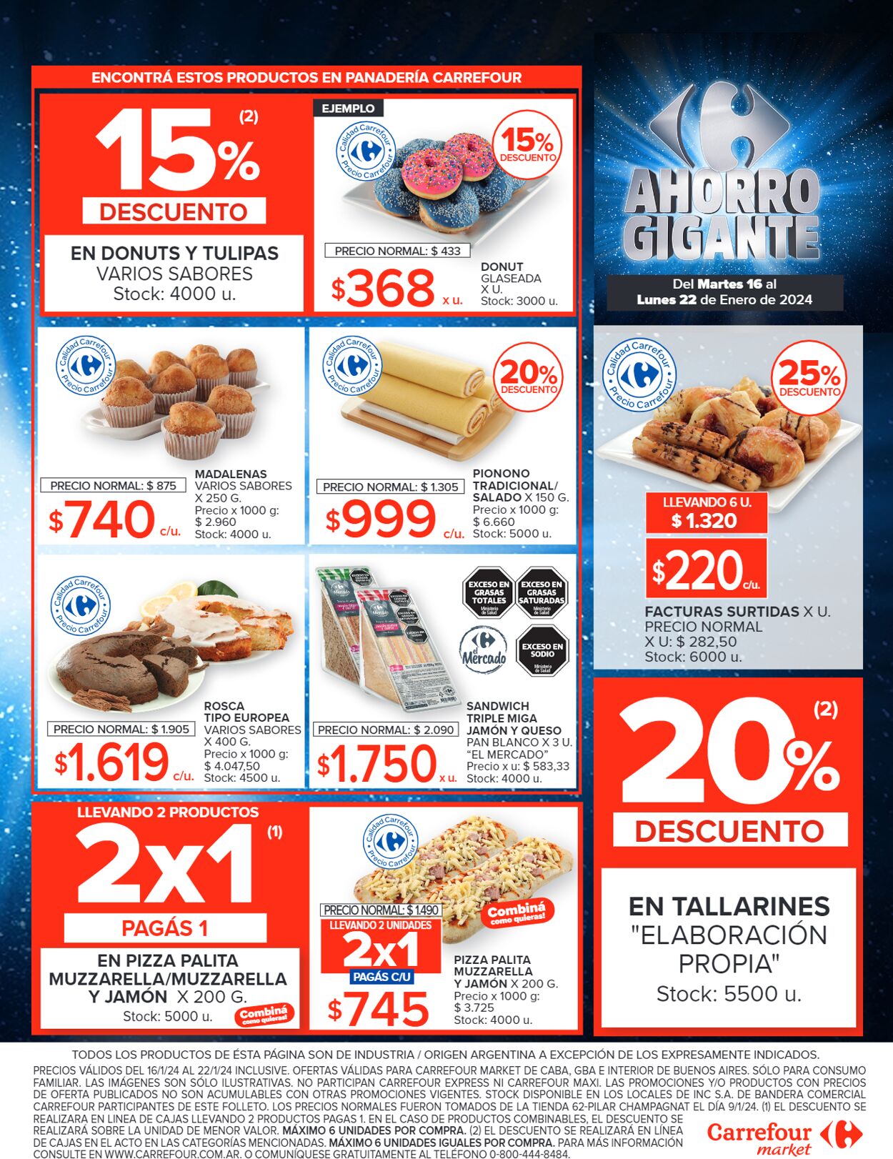 Folleto Carrefour 16.01.2024 - 22.01.2024