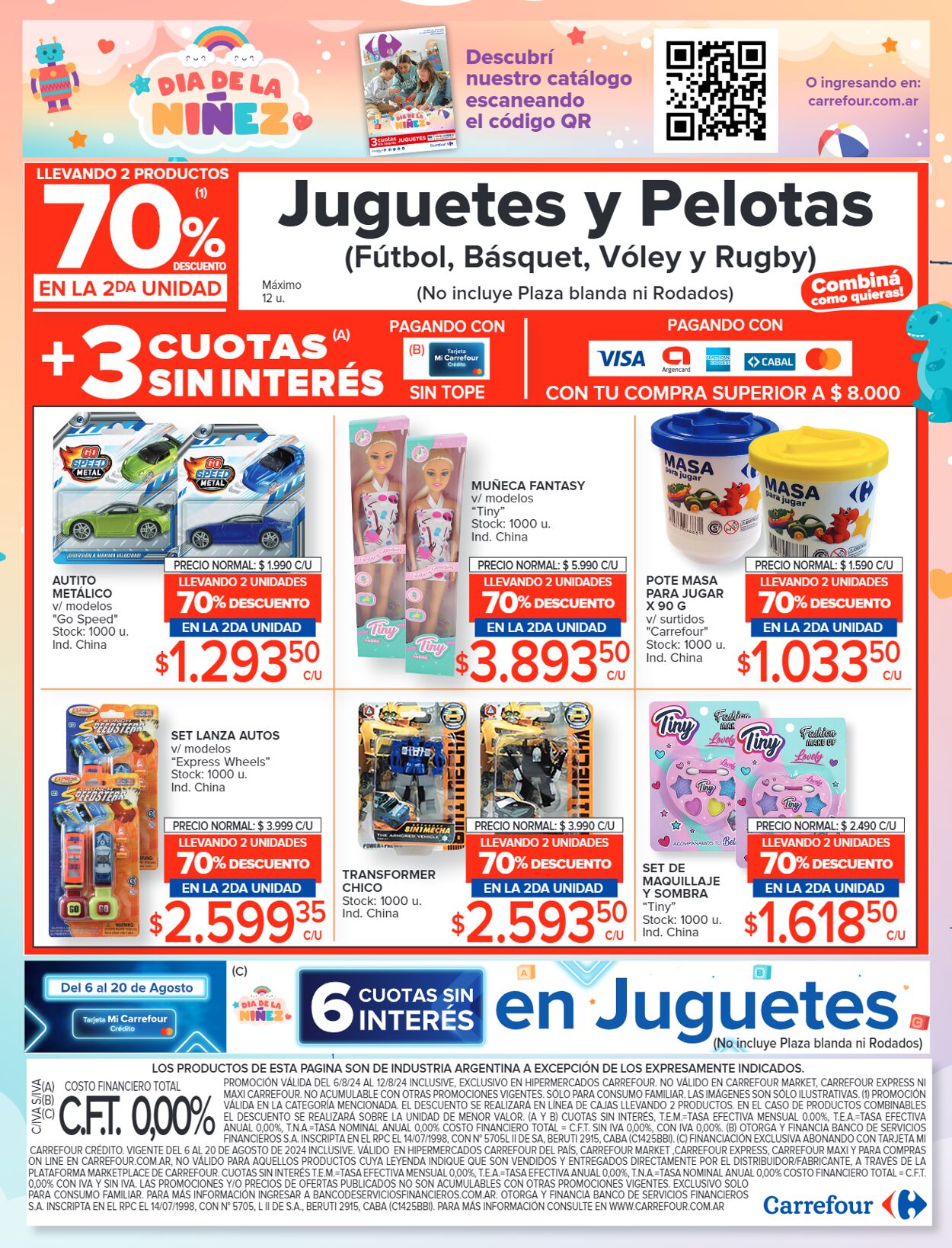 Folleto Carrefour 06.08.2024 - 12.08.2024