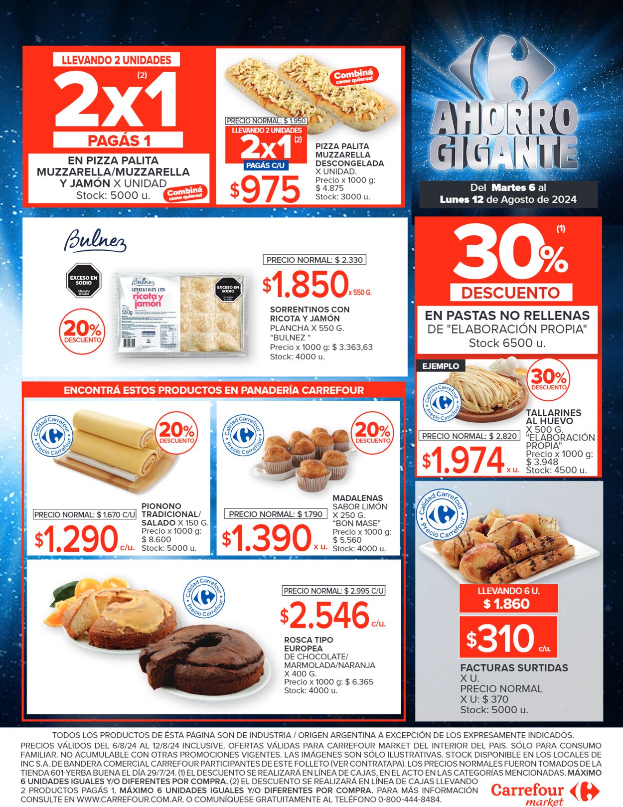 Folleto Carrefour 06.08.2024 - 12.08.2024