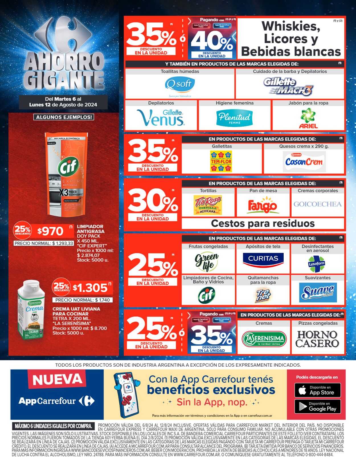 Folleto Carrefour 06.08.2024 - 12.08.2024