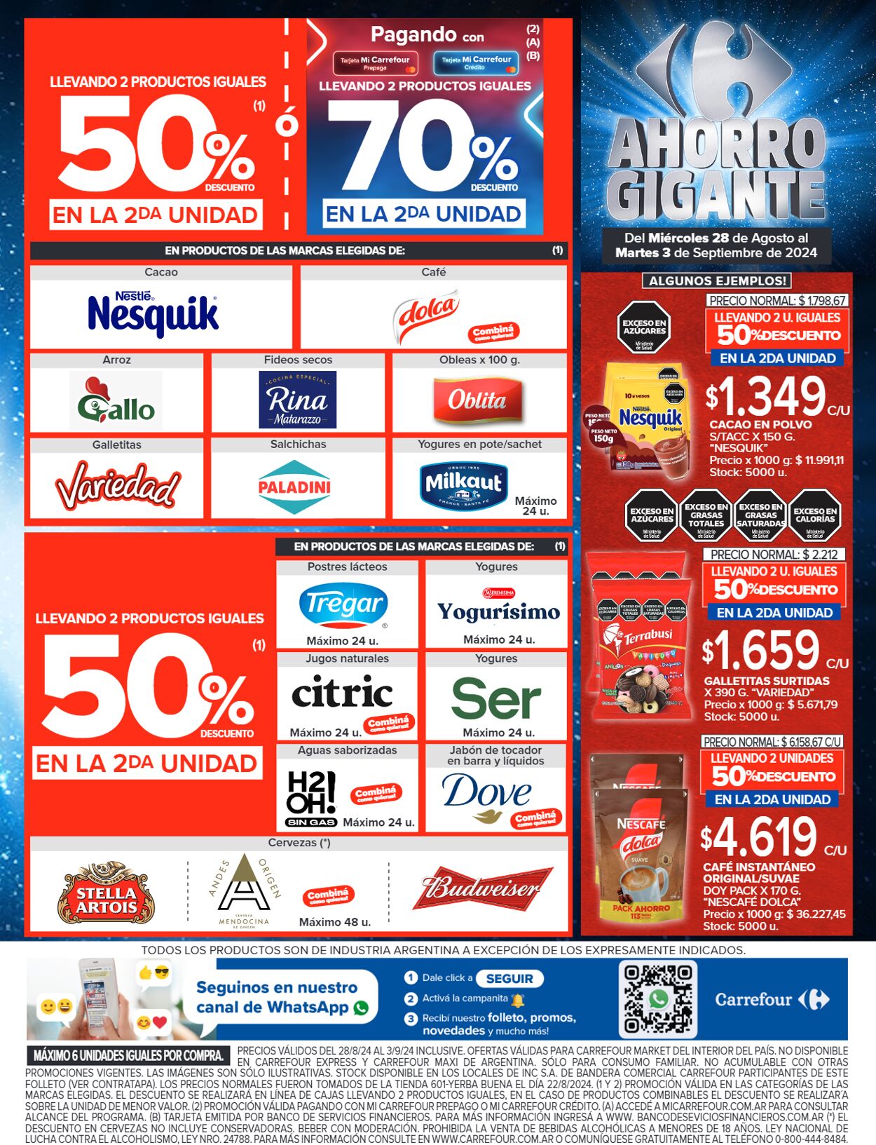 Folleto Carrefour 28.08.2024 - 03.09.2024