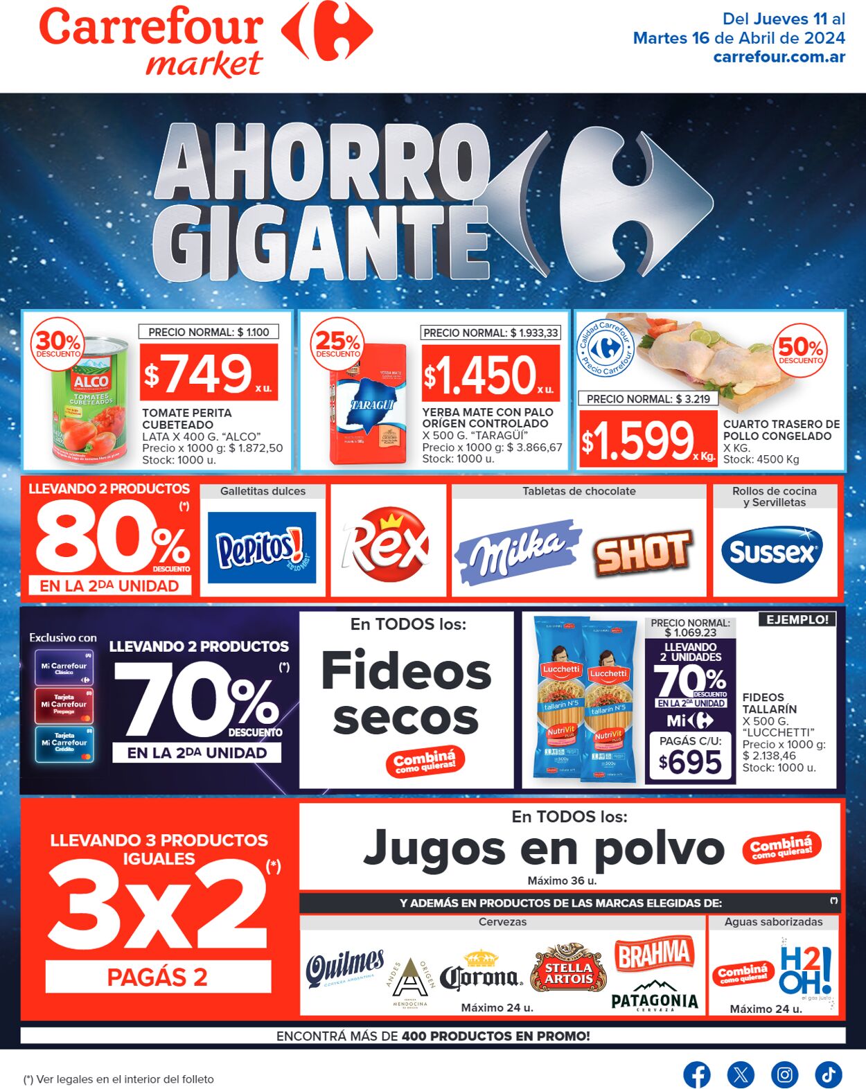 Folleto Carrefour 11.04.2024 - 16.04.2024
