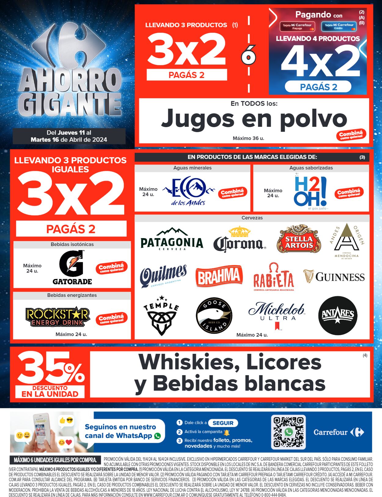 Folleto Carrefour 11.04.2024 - 16.04.2024