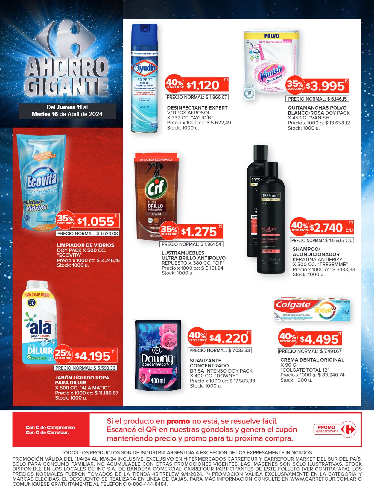 Folleto Carrefour 11.04.2024 - 16.04.2024