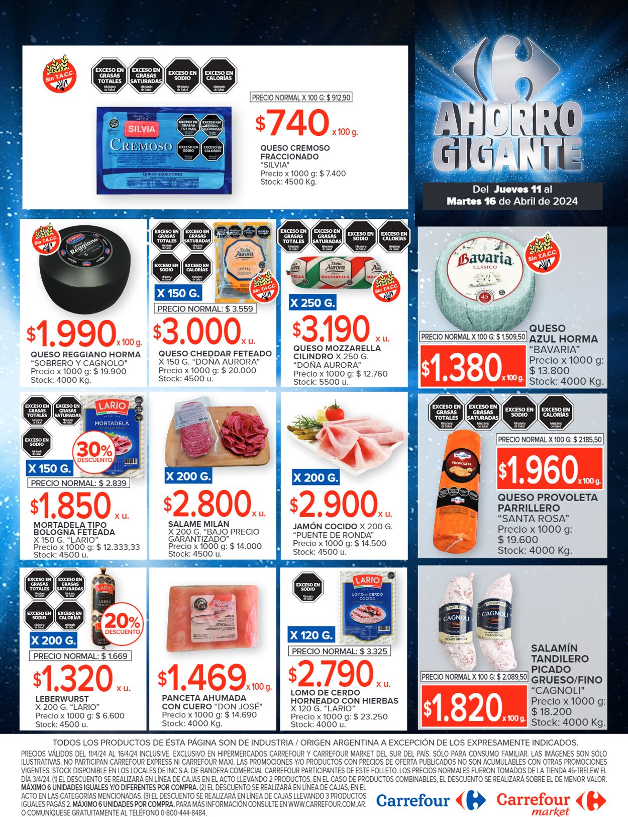 Folleto Carrefour 11.04.2024 - 16.04.2024