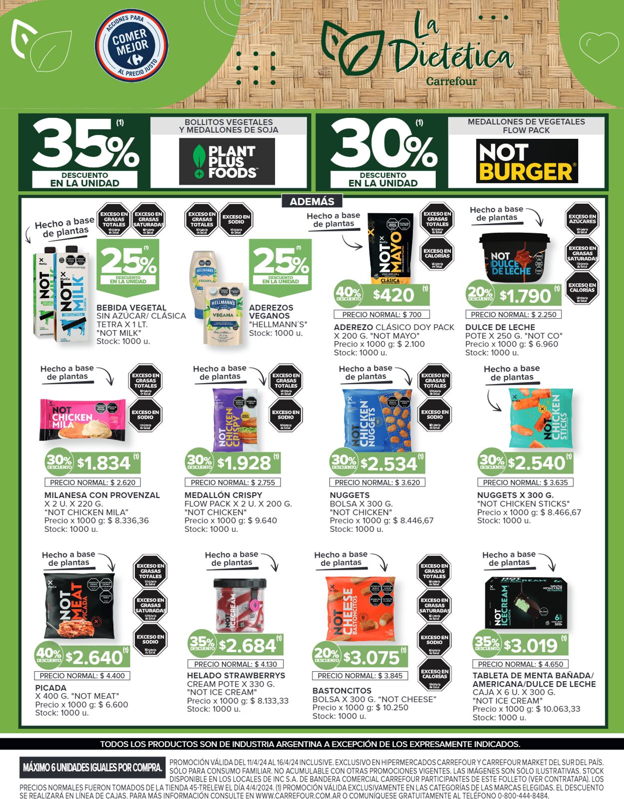 Folleto Carrefour 11.04.2024 - 16.04.2024