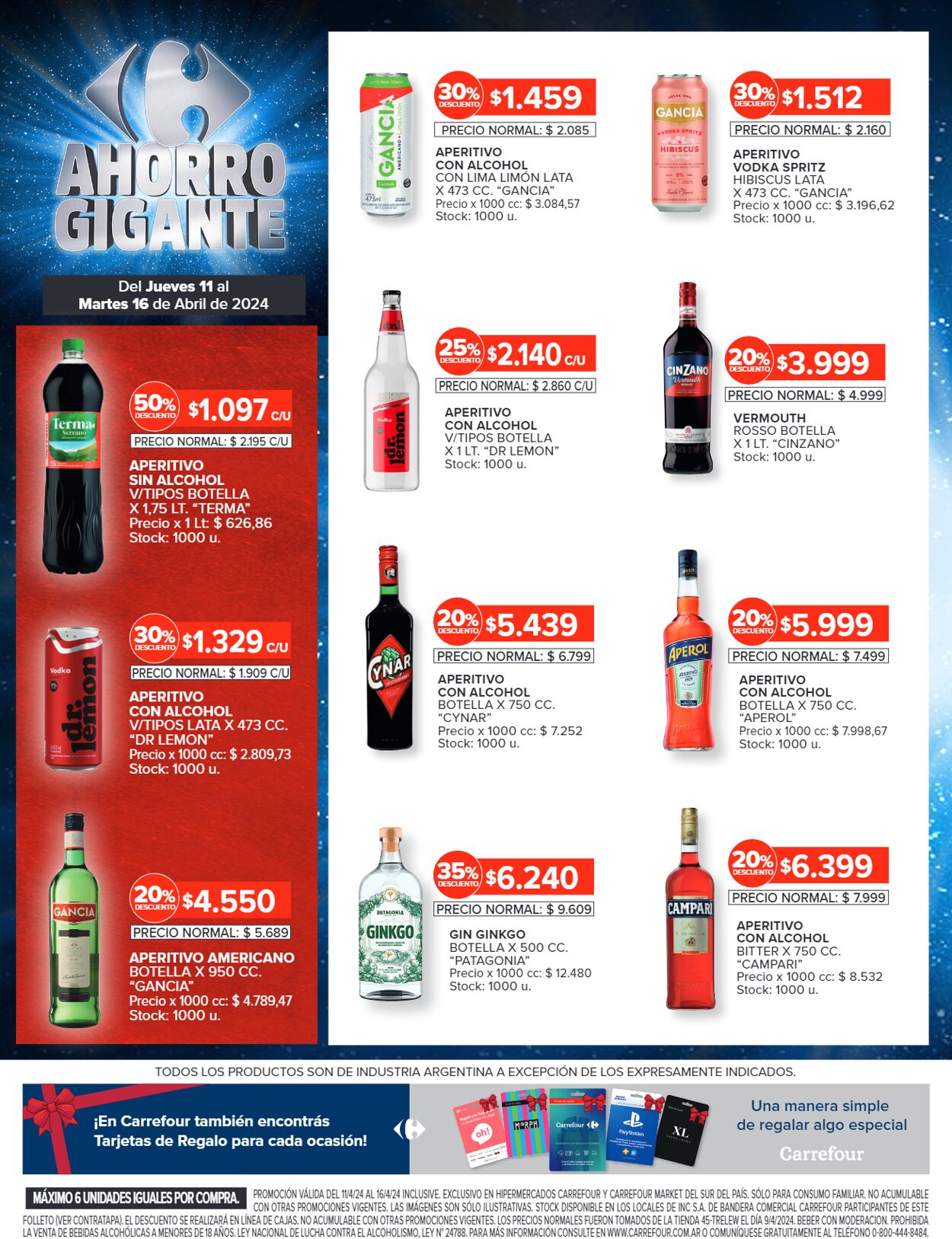 Folleto Carrefour 11.04.2024 - 16.04.2024