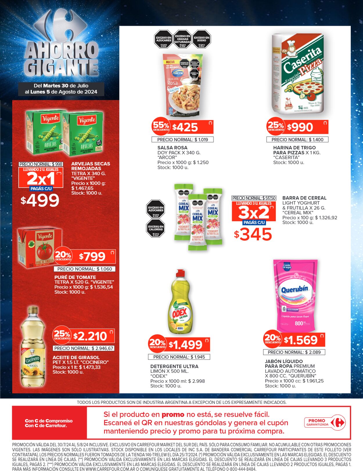 Folleto Carrefour 30.07.2024 - 05.08.2024