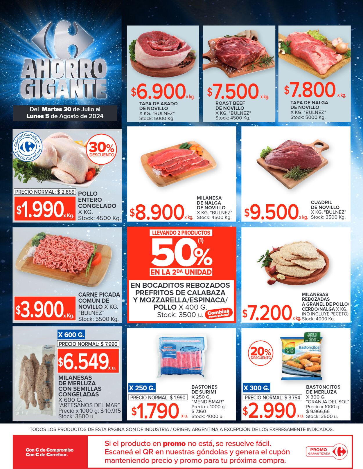 Folleto Carrefour 30.07.2024 - 05.08.2024