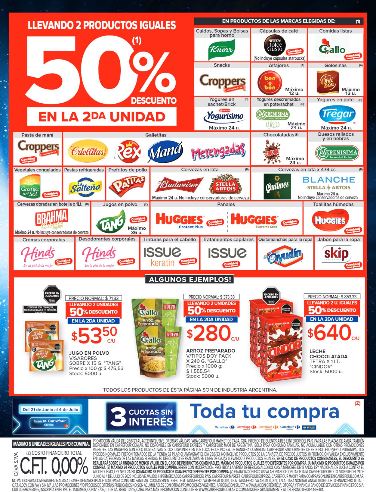 Folleto Carrefour 28.06.2023 - 04.07.2023