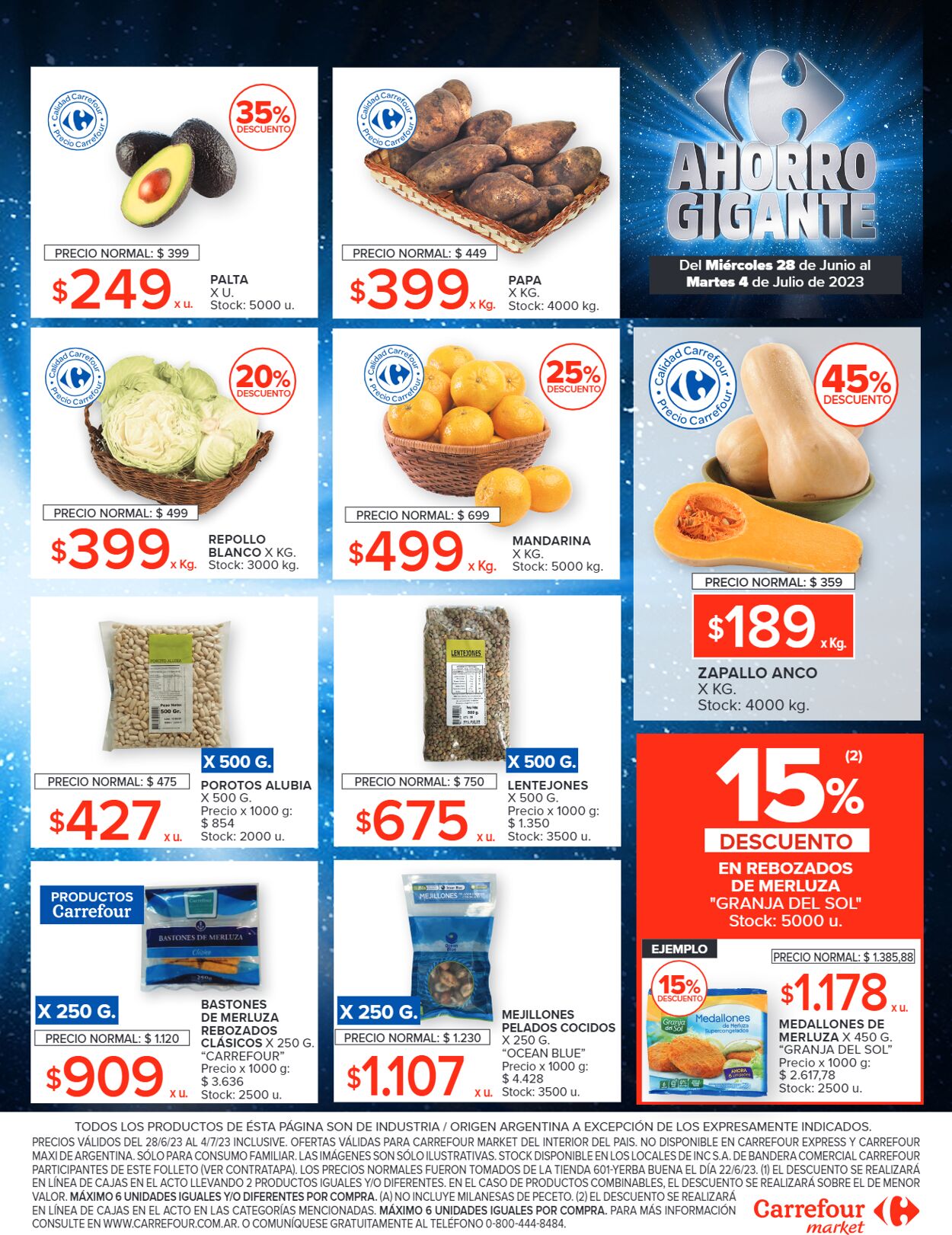 Folleto Carrefour 28.06.2023 - 04.07.2023