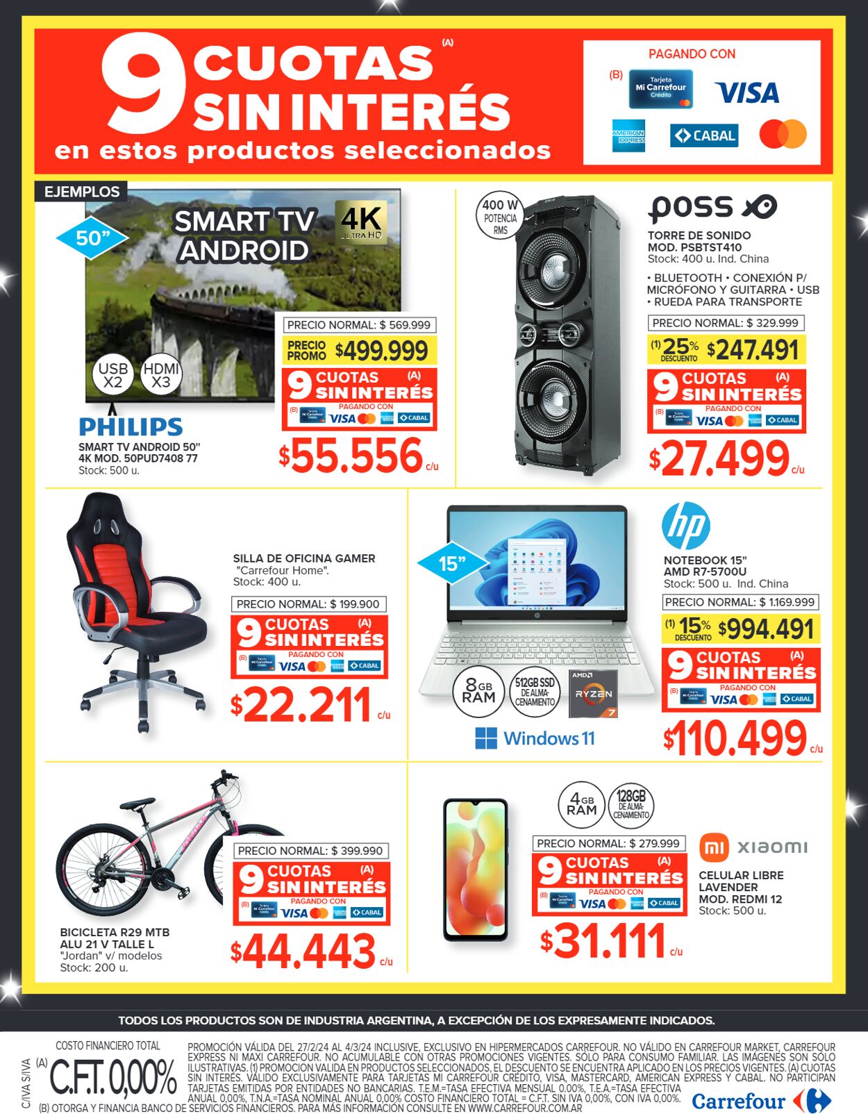 Folleto Carrefour 27.02.2024 - 04.03.2024