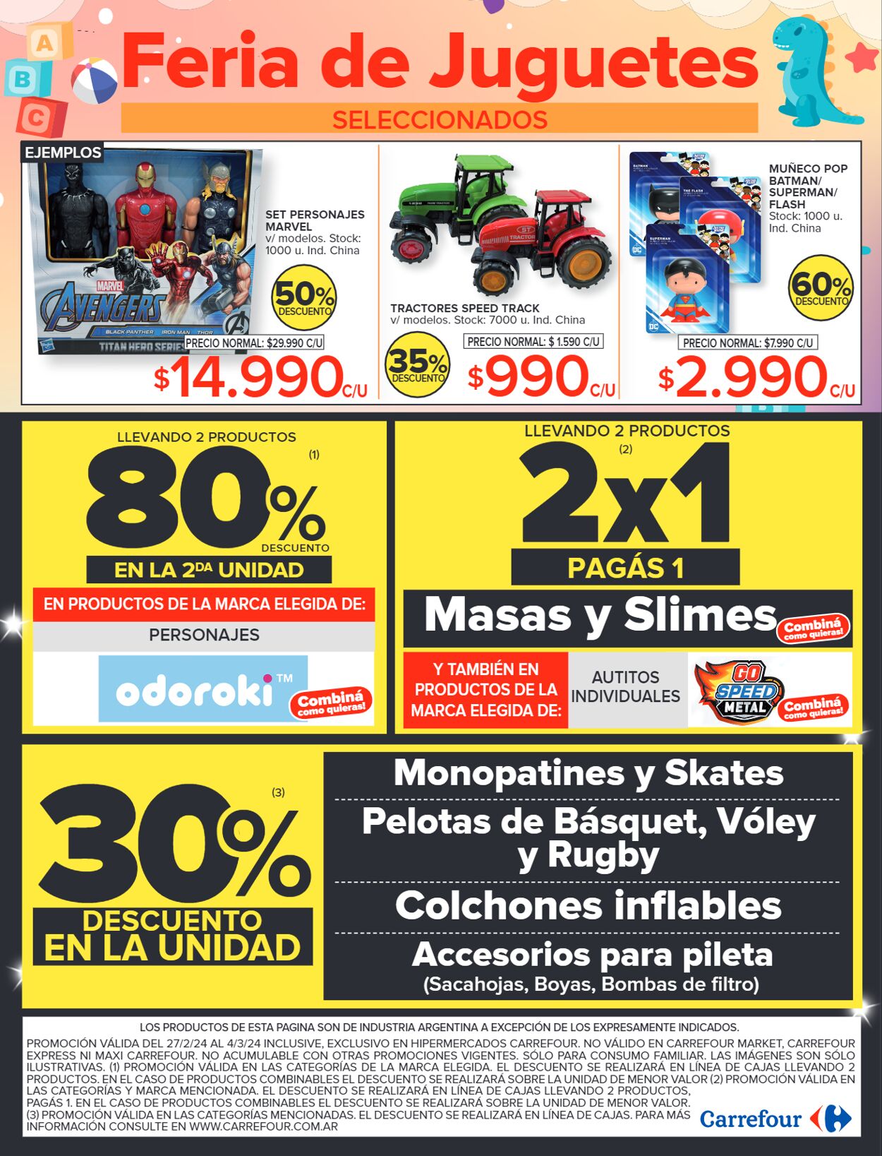 Folleto Carrefour 27.02.2024 - 04.03.2024