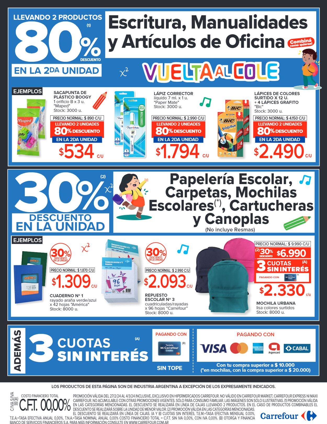 Folleto Carrefour 27.02.2024 - 04.03.2024