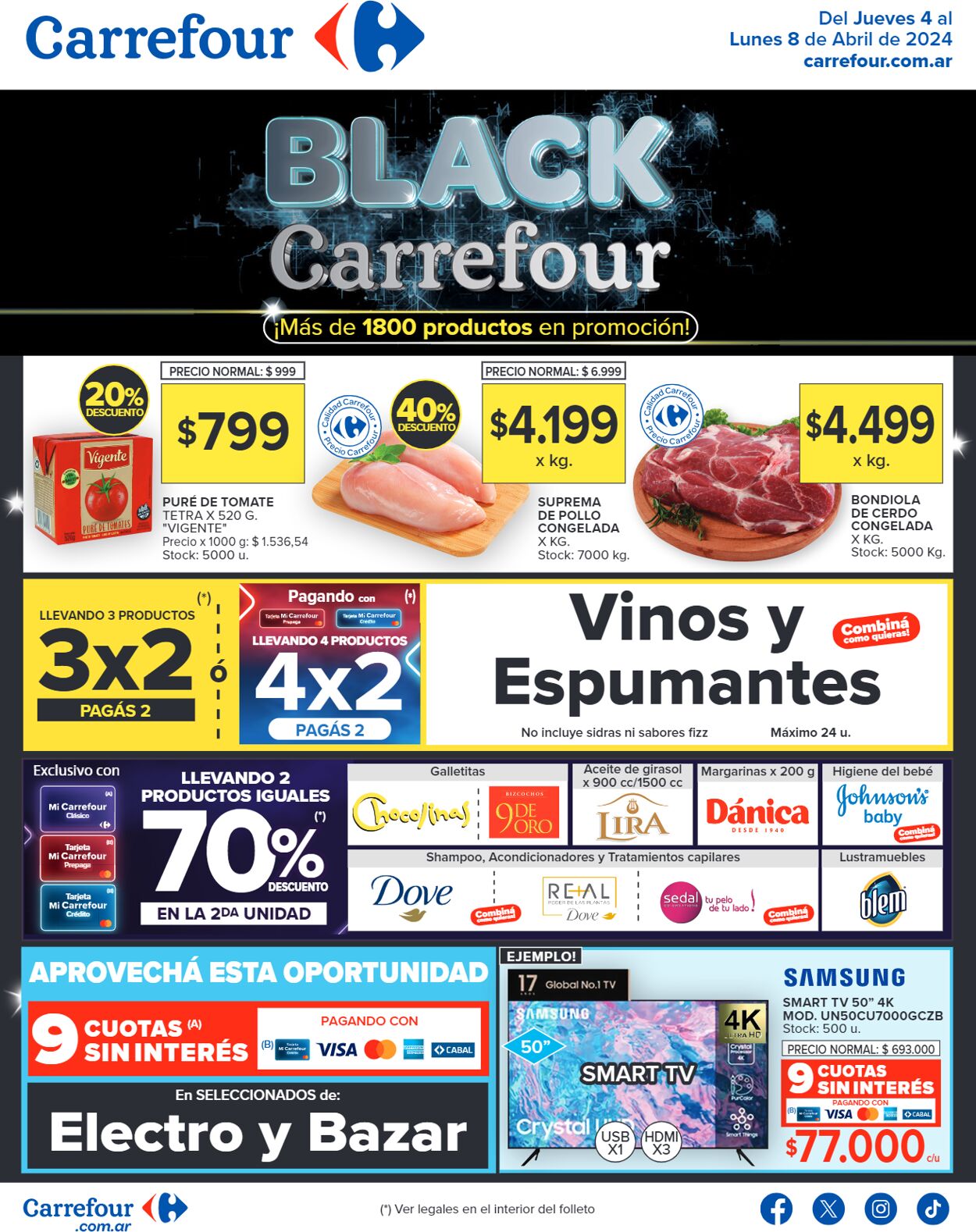 Folleto Carrefour 04.04.2024 - 08.04.2024