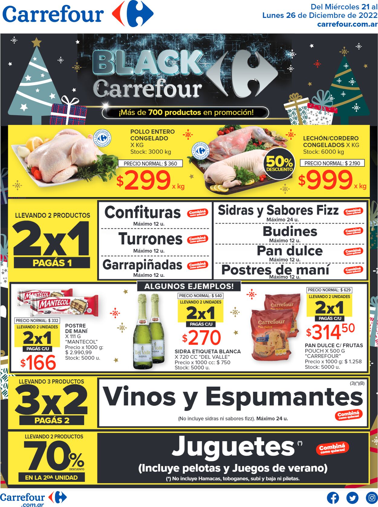 Folleto Carrefour 21.12.2022 - 26.12.2022