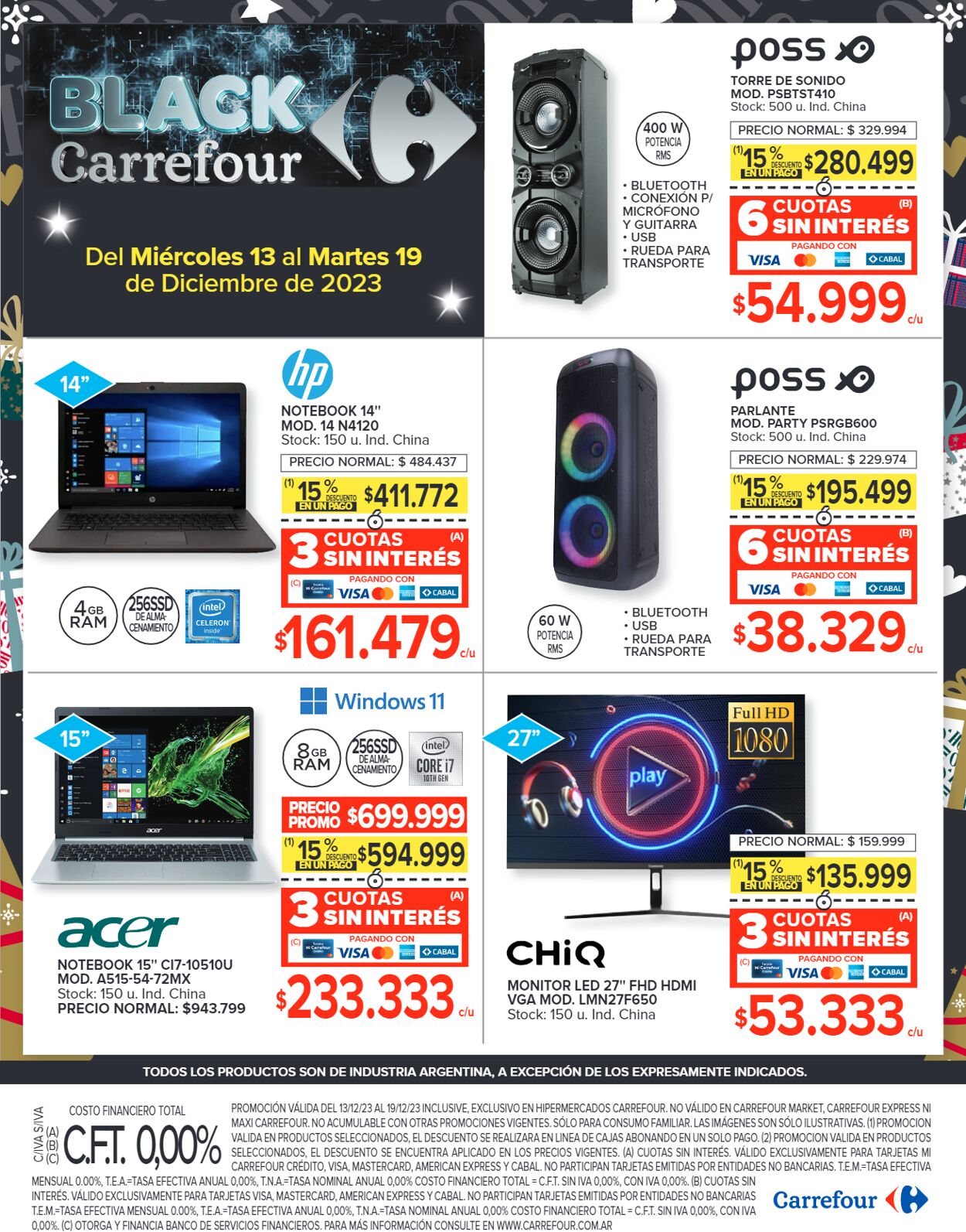 Folleto Carrefour 13.12.2023 - 19.12.2023