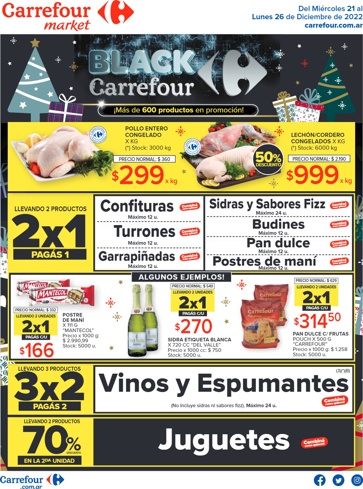 Folleto Carrefour 21.12.2022 - 26.12.2022