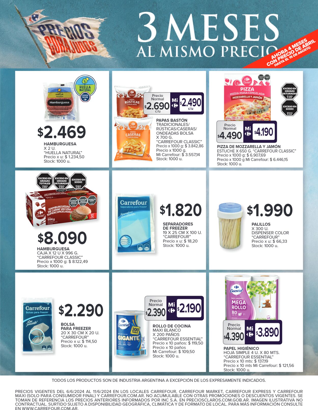 Folleto Carrefour 06.06.2024 - 11.06.2024