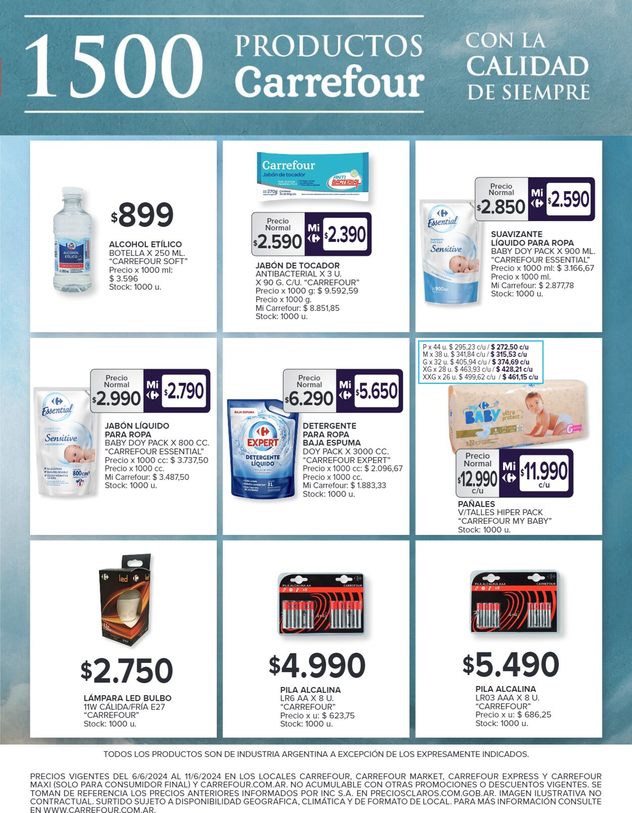 Folleto Carrefour 06.06.2024 - 11.06.2024