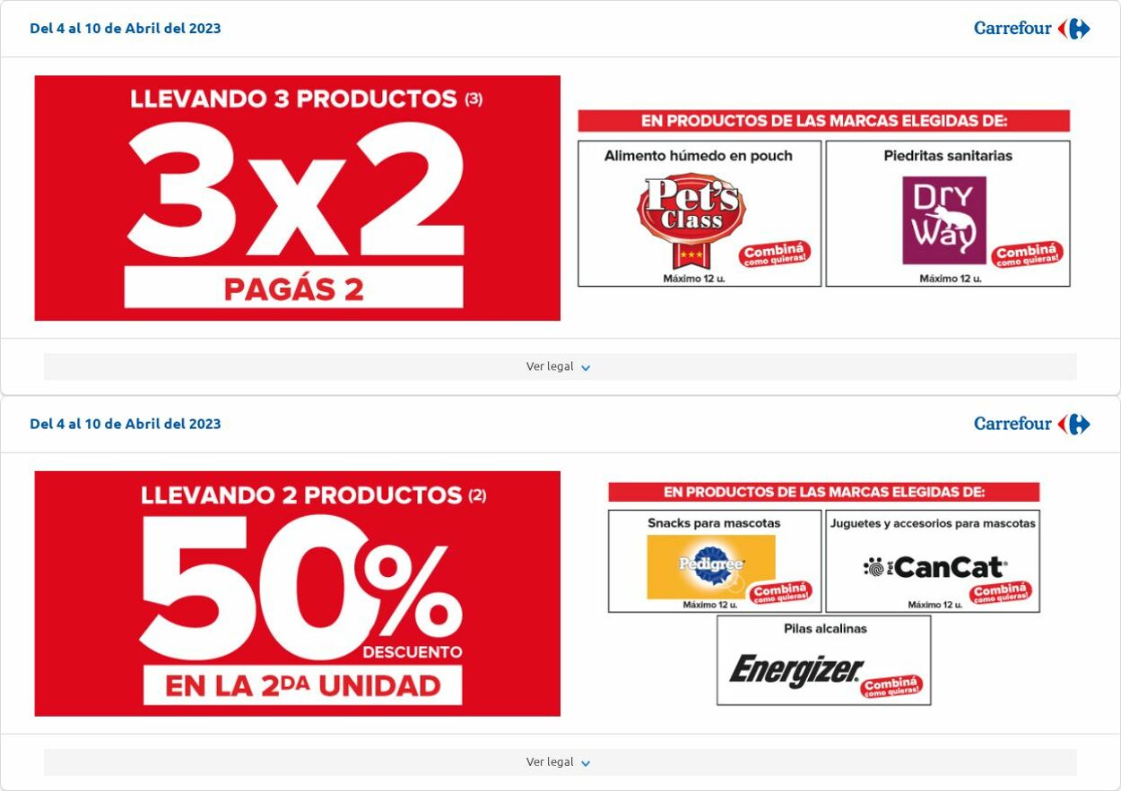 Folleto Carrefour 04.04.2023 - 10.04.2023