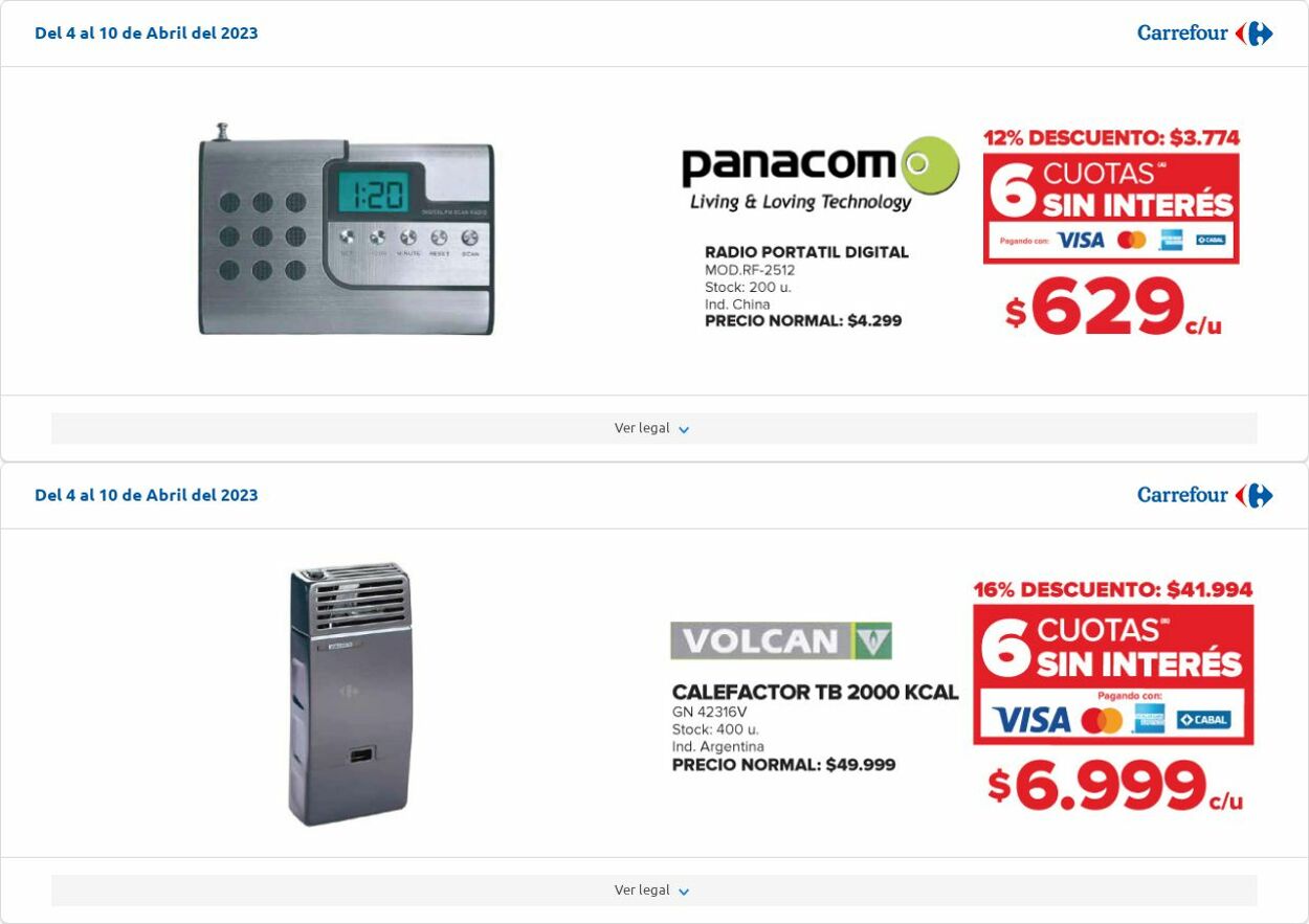 Folleto Carrefour 04.04.2023 - 10.04.2023