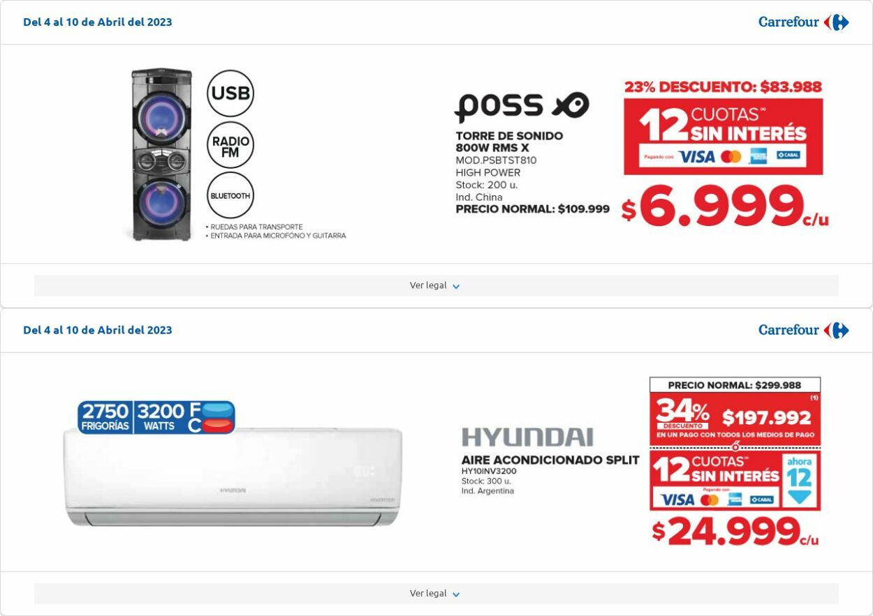 Folleto Carrefour 04.04.2023 - 10.04.2023