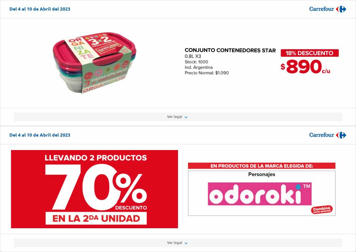 Folleto Carrefour 04.04.2023 - 10.04.2023