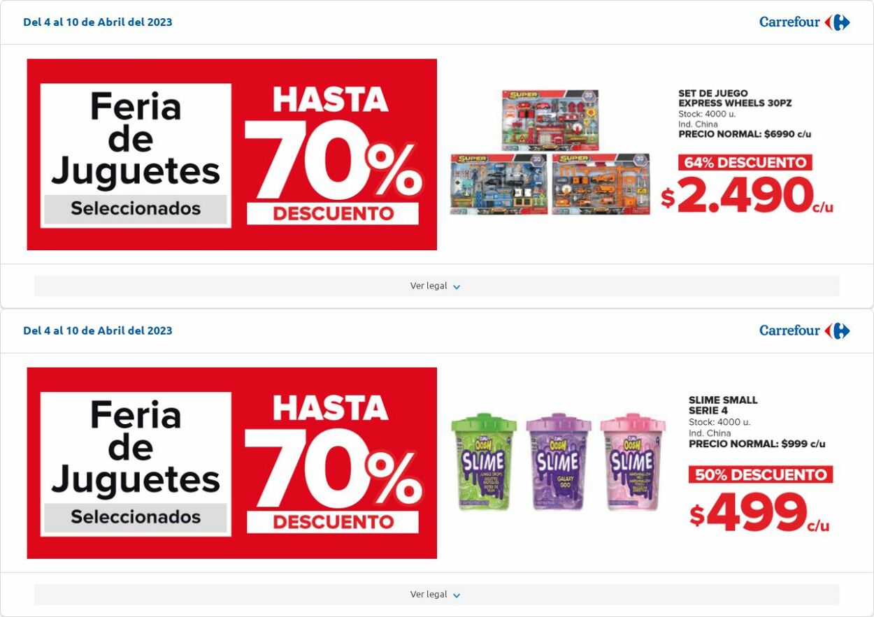 Folleto Carrefour 04.04.2023 - 10.04.2023