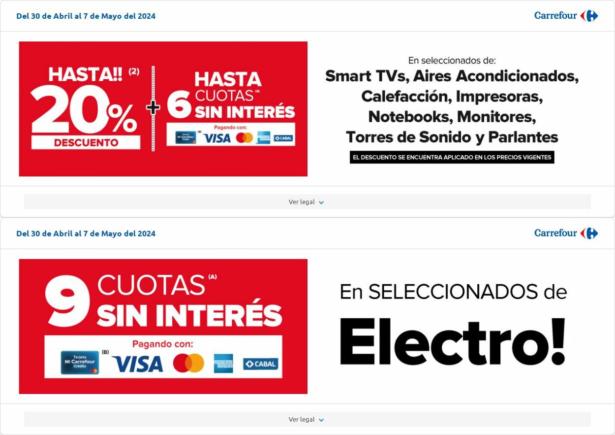 Folleto Carrefour 30.05.2024 - 07.06.2024