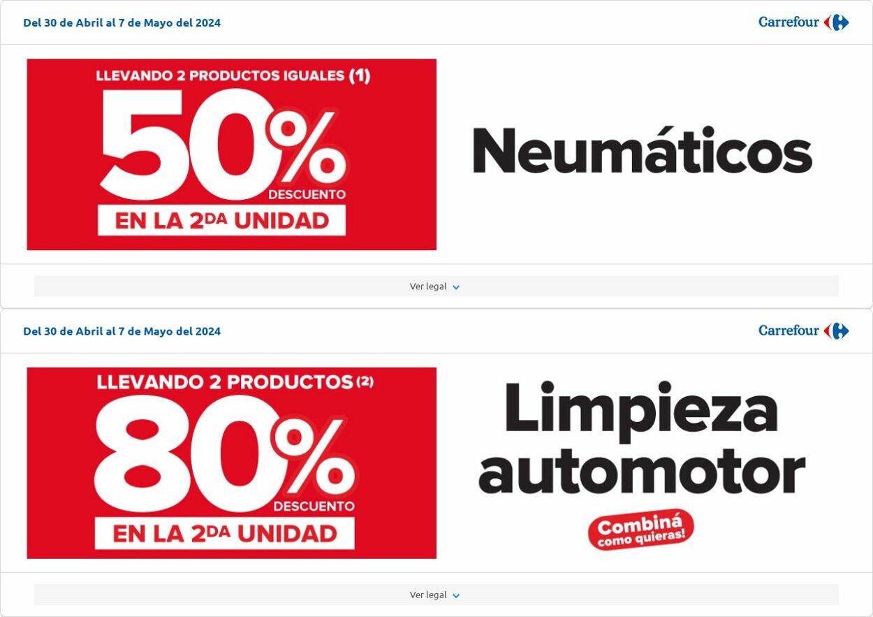 Folleto Carrefour 30.05.2024 - 07.06.2024
