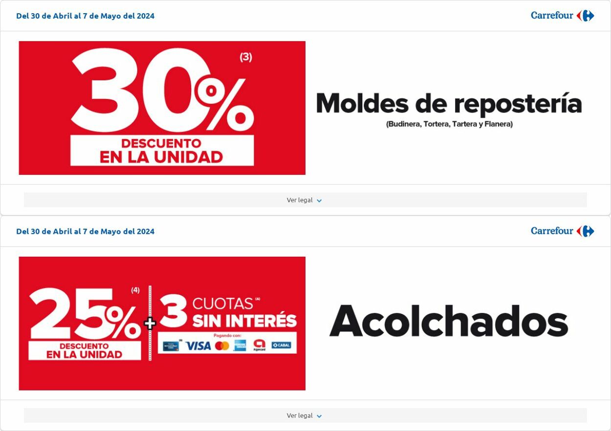 Folleto Carrefour 30.05.2024 - 07.06.2024