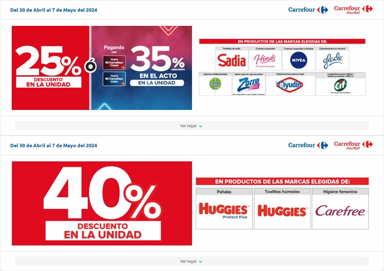 Folleto Carrefour 30.05.2024 - 07.06.2024