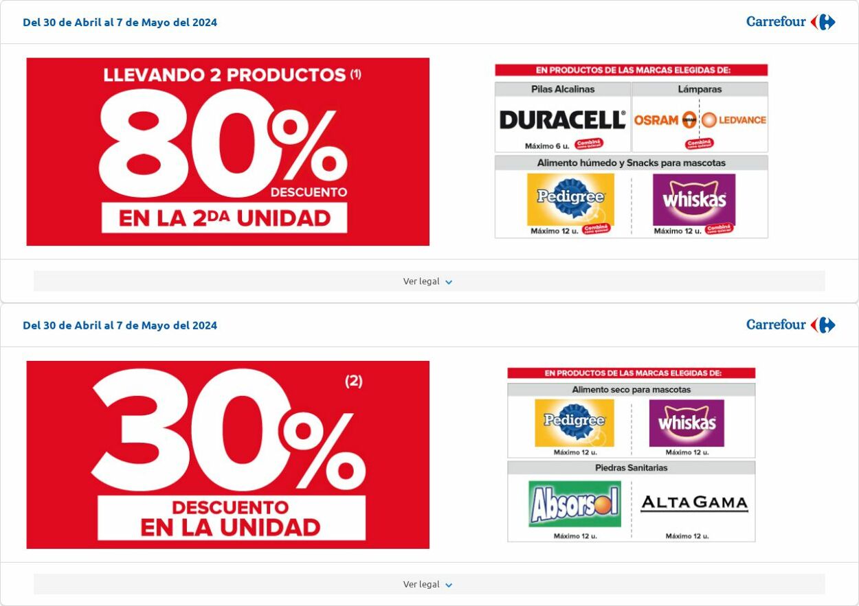 Folleto Carrefour 30.05.2024 - 07.06.2024
