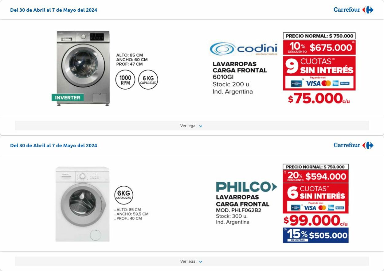 Folleto Carrefour 30.05.2024 - 07.06.2024