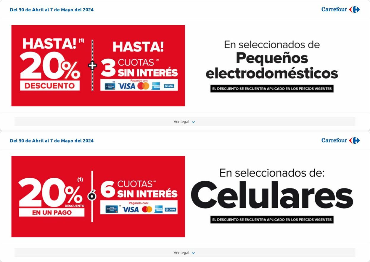 Folleto Carrefour 30.05.2024 - 07.06.2024