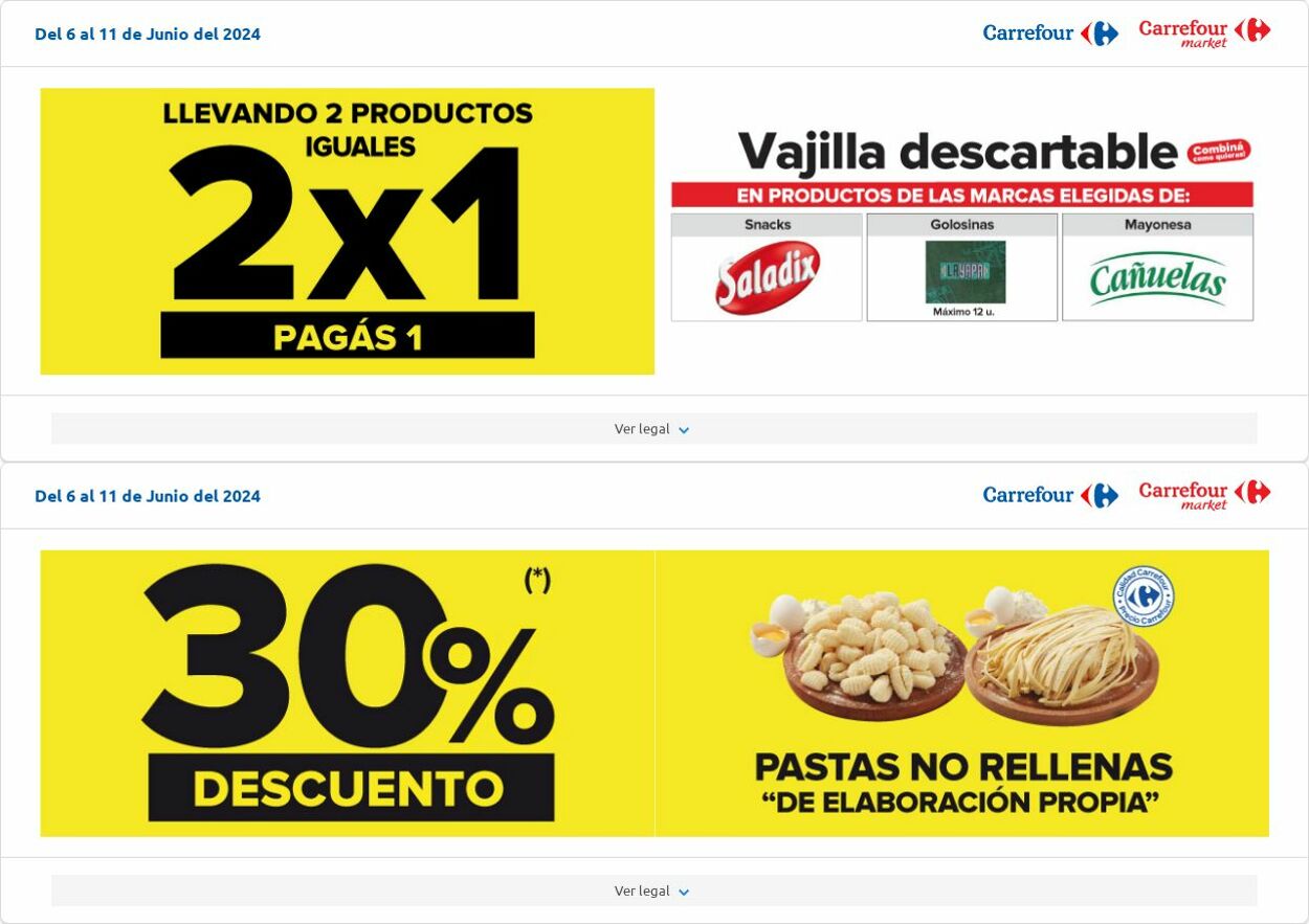 Folleto Carrefour 06.06.2024 - 11.06.2024