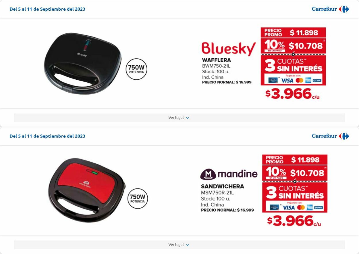 Folleto Carrefour 05.09.2023 - 11.09.2023