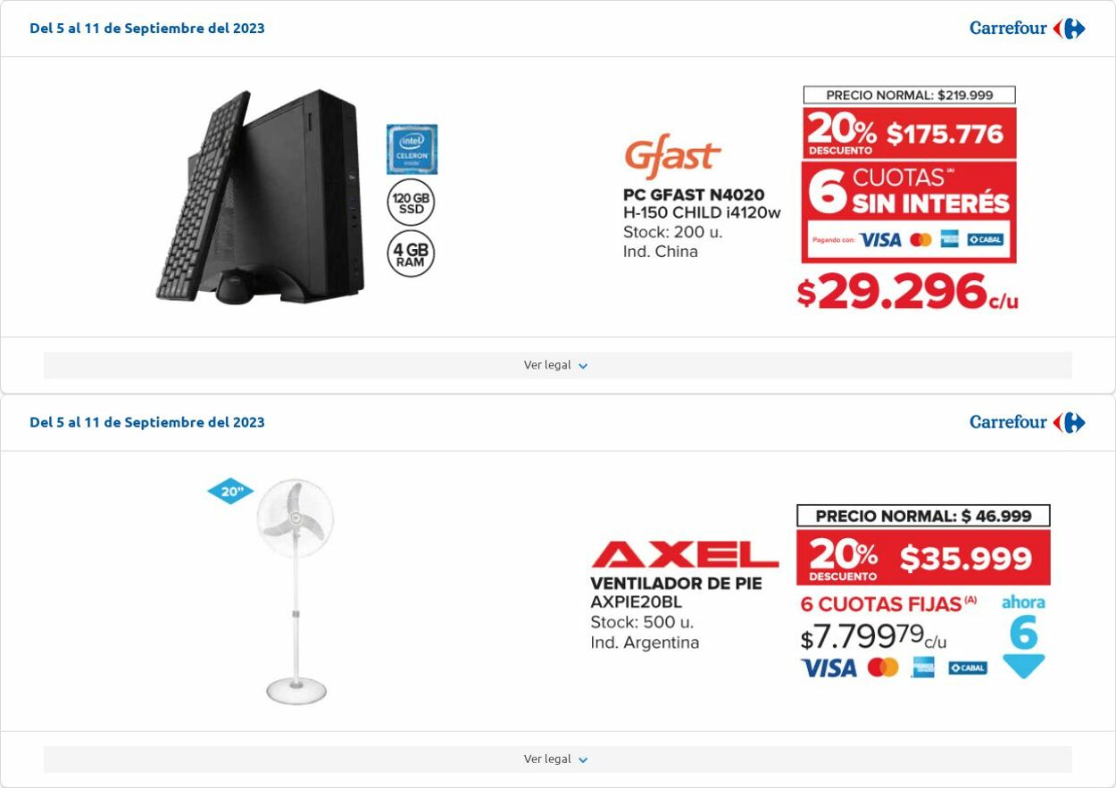 Folleto Carrefour 05.09.2023 - 11.09.2023