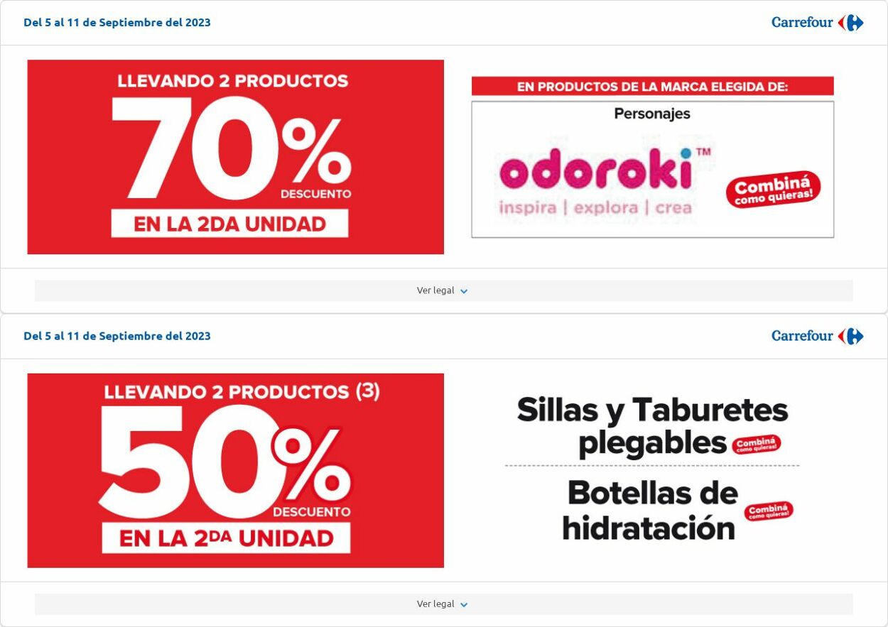 Folleto Carrefour 05.09.2023 - 11.09.2023