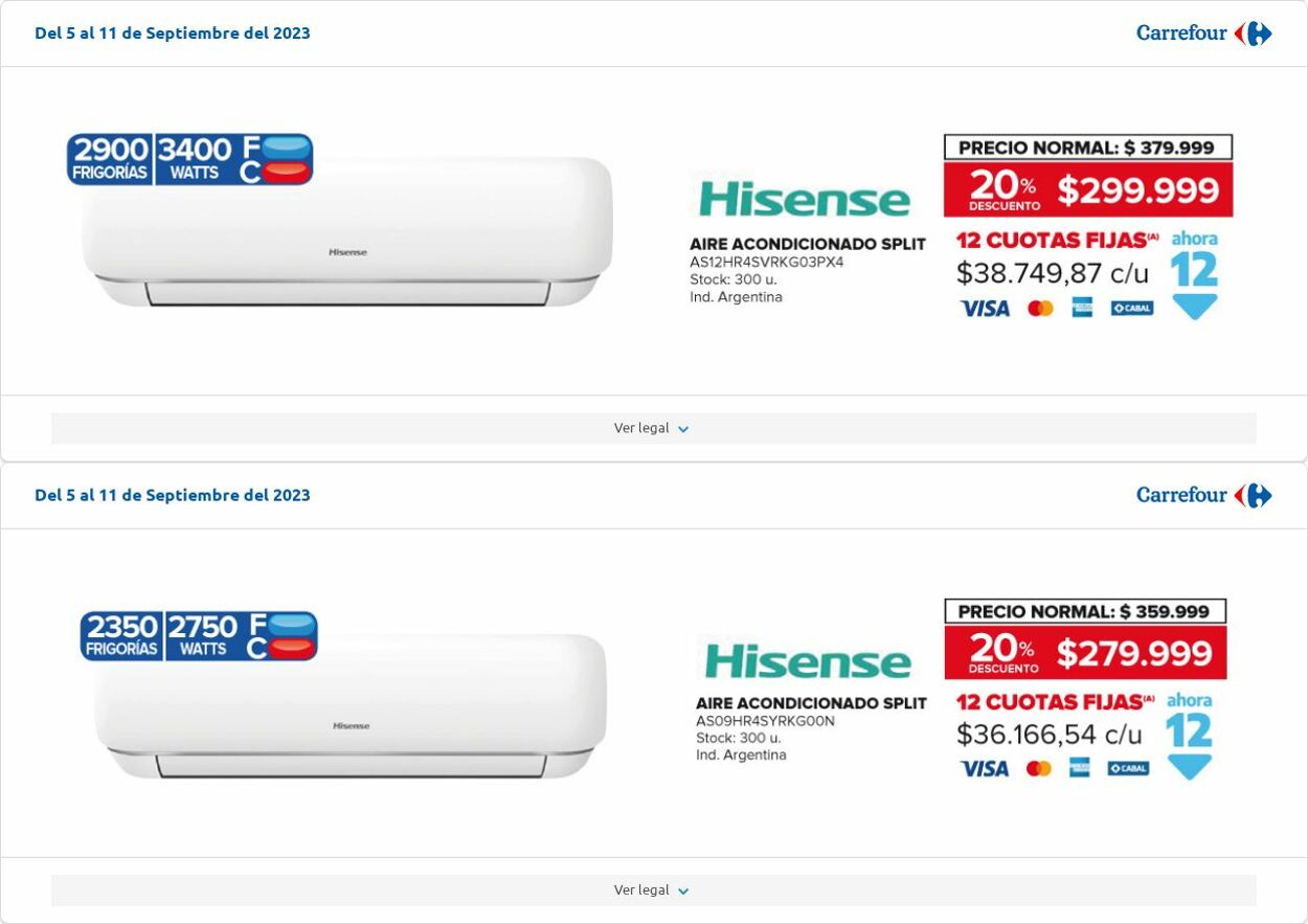 Folleto Carrefour 05.09.2023 - 11.09.2023