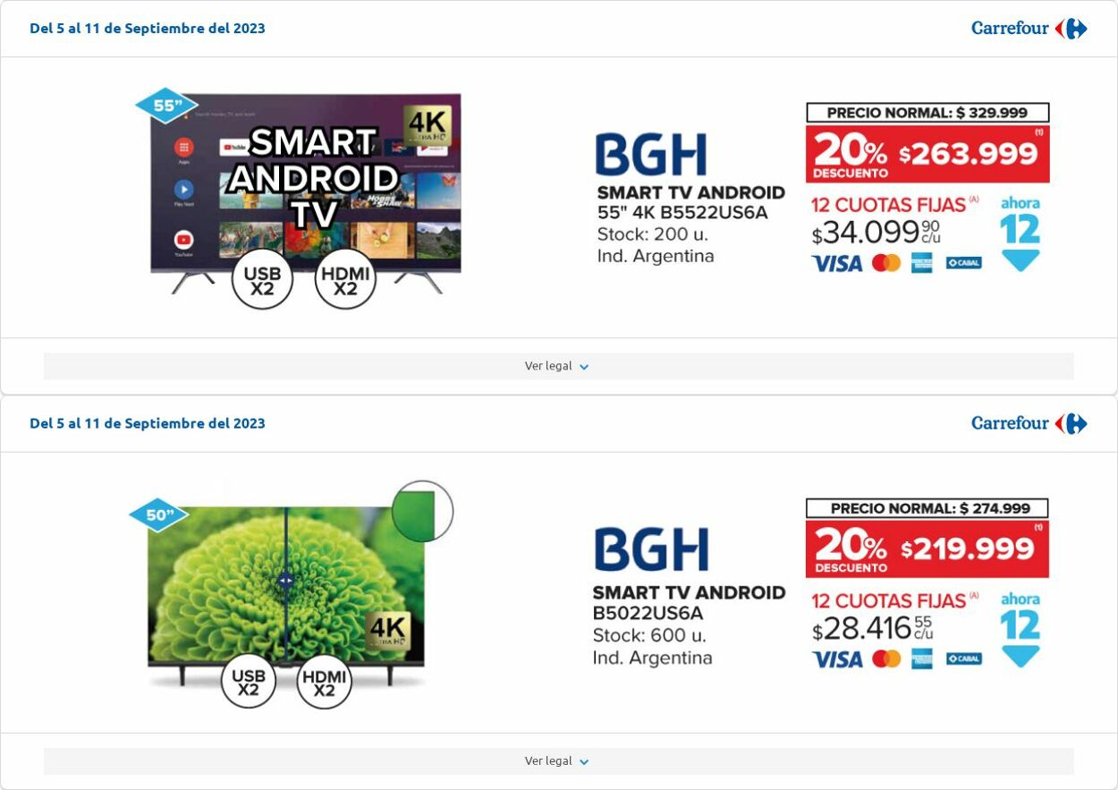 Folleto Carrefour 05.09.2023 - 11.09.2023