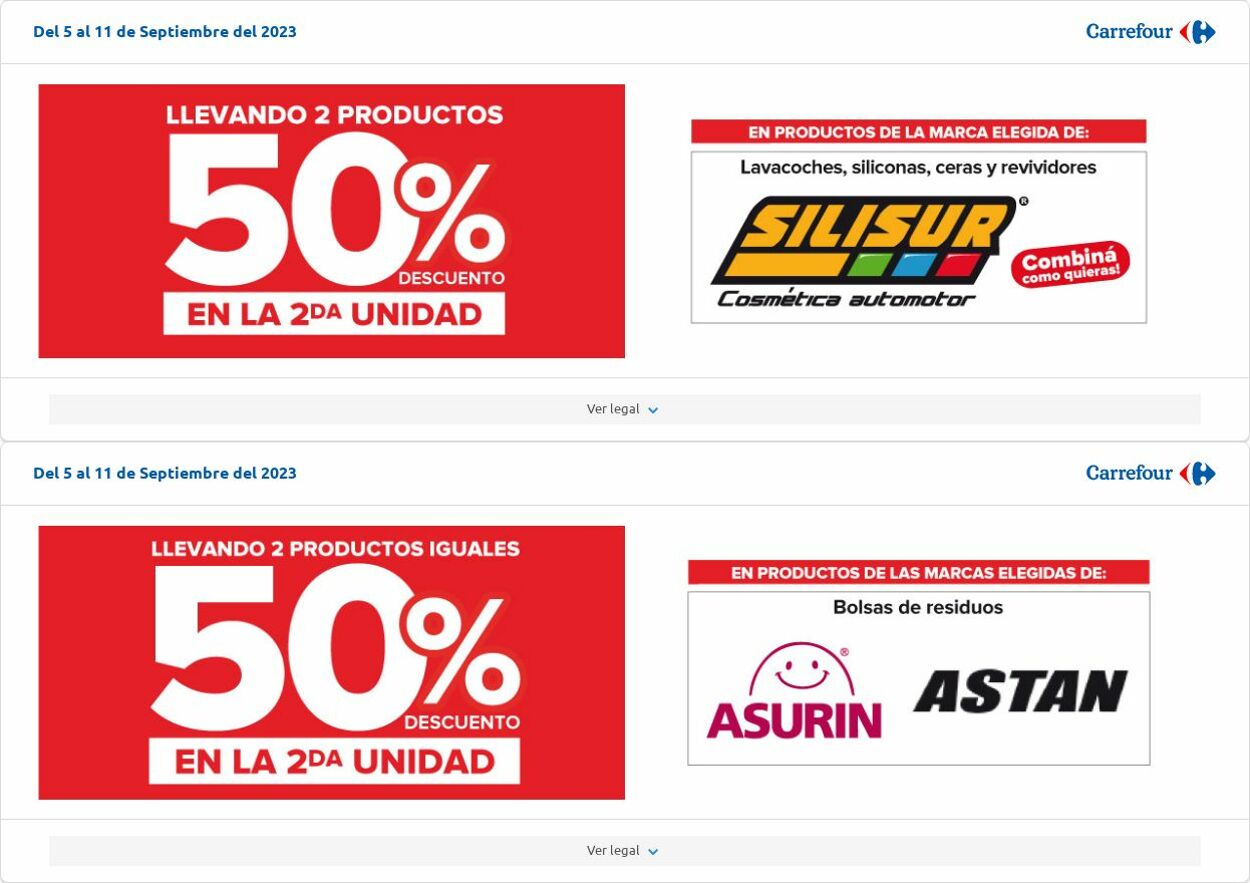 Folleto Carrefour 05.09.2023 - 11.09.2023
